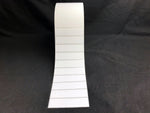 Premium Thermal Transfer Paper Labels - Perforated - 3" core - 3.75" x 0.9375" - LA-TP160P
